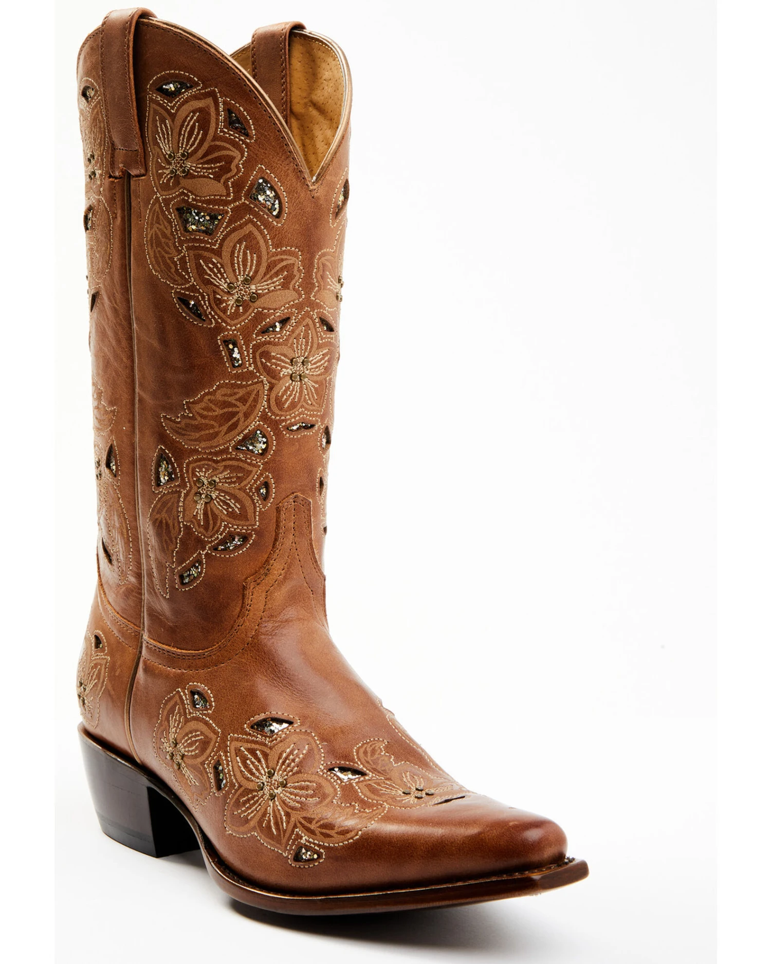 Shyanne Women's Cassia Sugar Mate Glitter Inlay Western Boots - Snip Toe 4 Shyanne Women's Cassia Sugar Mate Glitter Inlay Western Boots - Snip Toe - Image 2