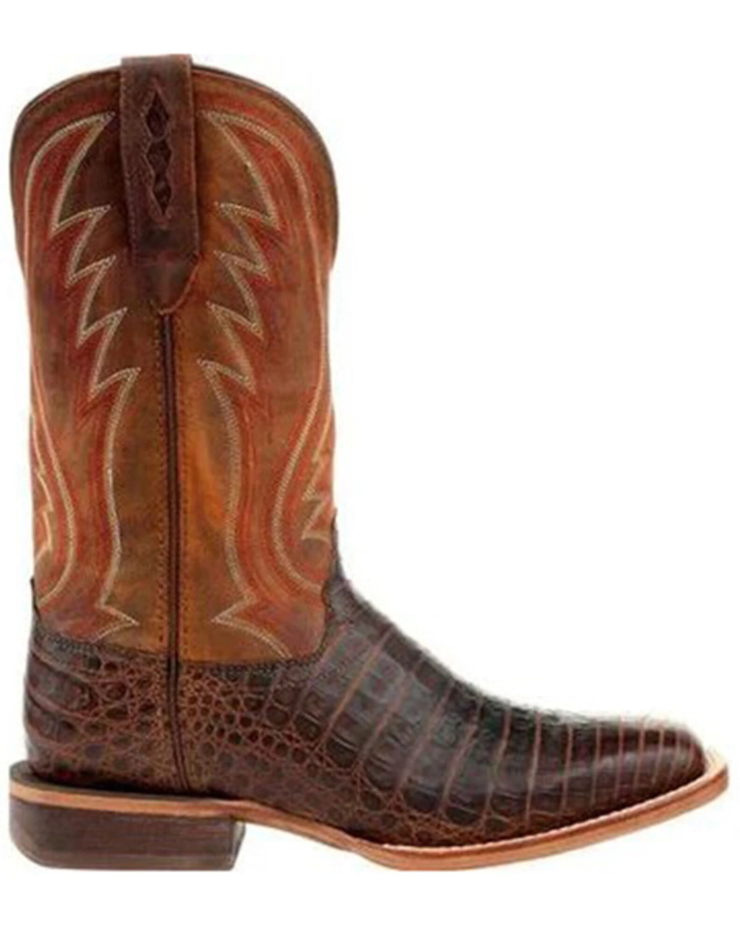 Durango Men's Arena Pro Exotic Caiman Skin Western Boots - Square Toe 5 Durango Men's Arena Pro Exotic Caiman Skin Western Boots - Square Toe - Image 3