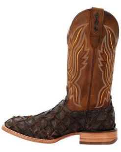 Durango Men's Exotic Pirarucu Skin Western Boots - Broad Square Toe 13 Durango Men's Exotic Pirarucu Skin Western Boots - Broad Square Toe -Fashion Shoes Store 2000359779 201 P3