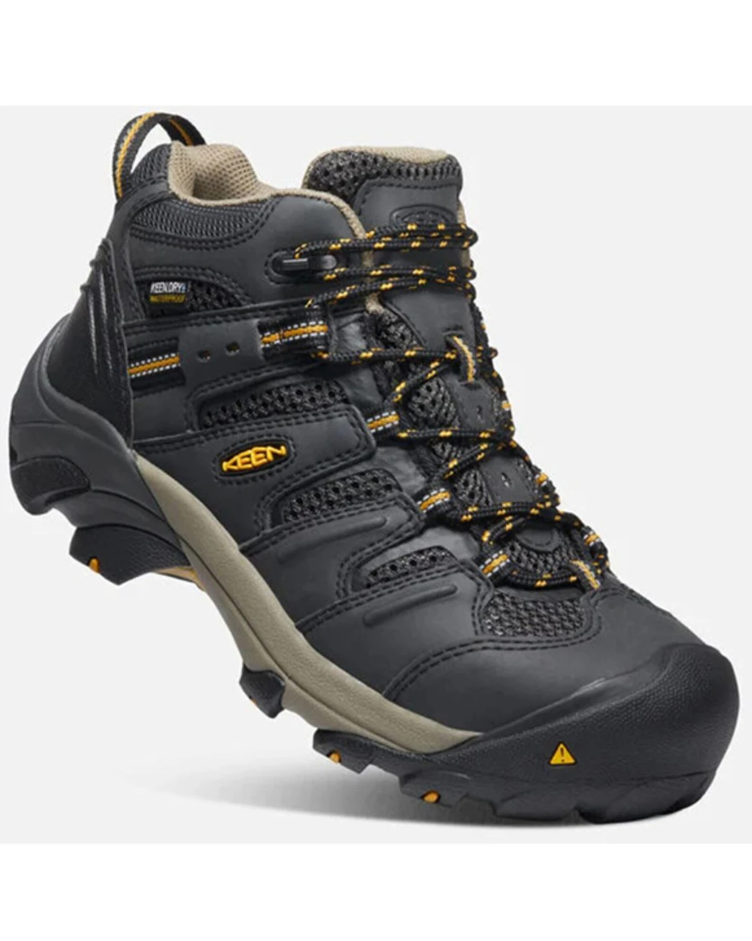 Keen Women's Lansing Mid Lace-Up Work Hiking Boots - Steel Toe 4 Keen Women's Lansing Mid Lace-Up Work Hiking Boots - Steel Toe - Image 2