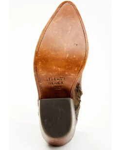 Liberty Black Women's Mosil Faux Snake Zipper Western Fashion Booties - Round Toe -Fashion Shoes Store 2000362999 200 P7