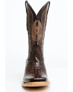 Tanner Mark Men's Shawnee Exotic Caiman Belly Western Boots - Broad Square Toe -Fashion Shoes Store 2000363915 201 P4