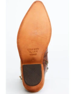 Liberty Black Women's Loren Tonal Floral Embroidered Western Fashion Booties - Medium Toe -Fashion Shoes Store 2000366554 200 P7