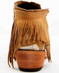 Caborca Silver By Liberty Black Women's Sybil Star Fringe Booties - Round Toe 11 Caborca Silver By Liberty Black Women's Sybil Star Fringe Booties - Round Toe -Fashion Shoes Store 2000366555 280 P5