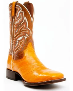 Dan Post Men's Buttercup Eel Exotic Western Boots - Broad Square Toe -Fashion Shoes Store 2000366811 200 P1