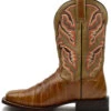 Dan Post Men's Eel Exotic Western Boots - Broad Square Toe -Fashion Shoes Store 2000366814 200 P3