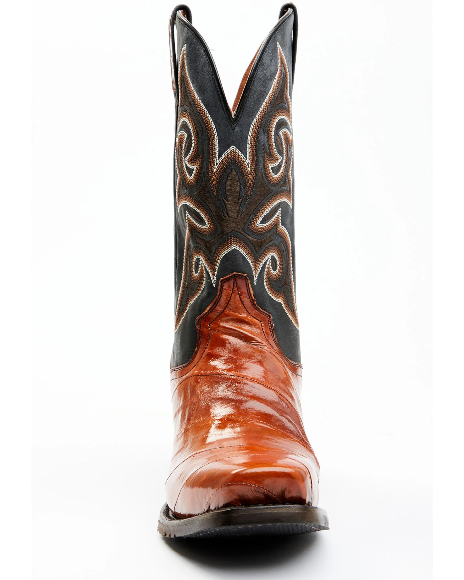 Dan Post Men's Eel Exotic Western Boots - Square Toe 3 Dan Post Men's Eel Exotic Western Boots - Square Toe