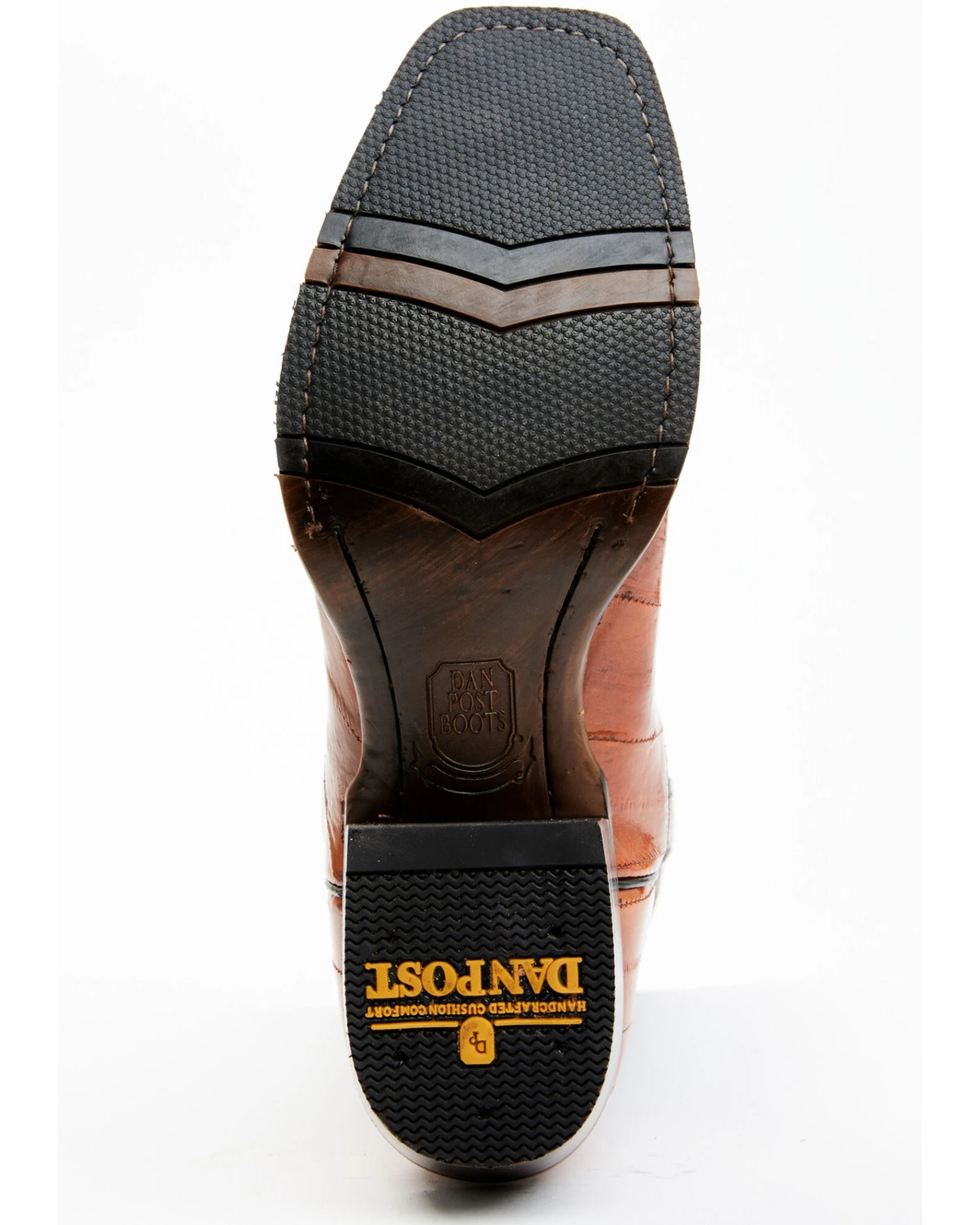 Dan Post Men's Eel Exotic Western Boots - Square Toe 5 Dan Post Men's Eel Exotic Western Boots - Square Toe - Image 3