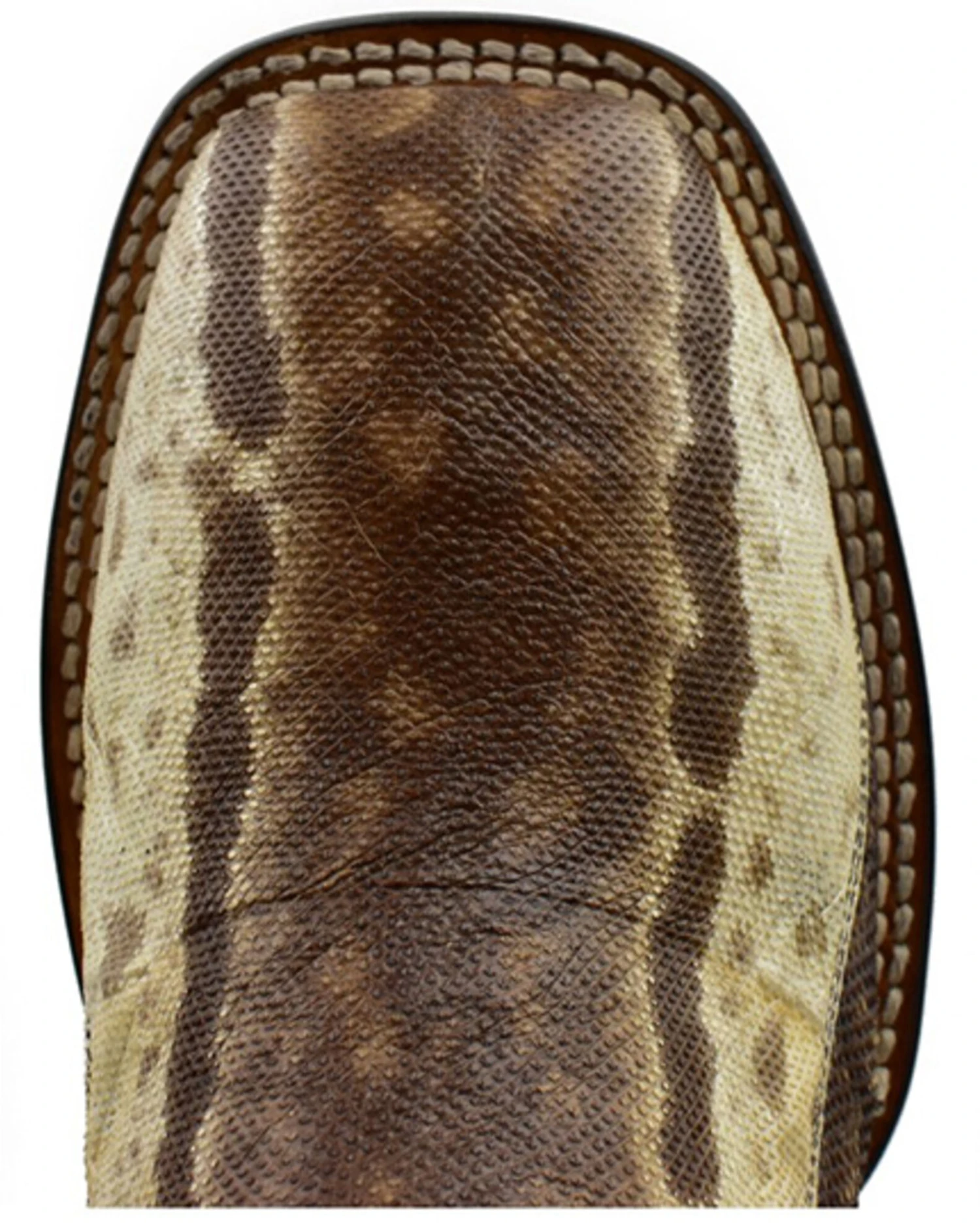 Dan Post Men's Karung Snake Brown Exotic Western Boots - Broad Square Toe 6 Dan Post Men's Karung Snake Brown Exotic Western Boots - Broad Square Toe - Image 4