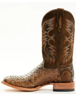 Cody James Men's Python Exotic Western Boots - Broad Square Toe -Fashion Shoes Store 2000367489 200 P3