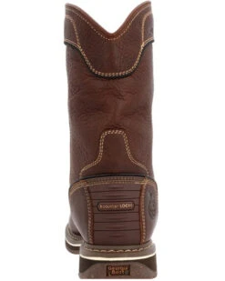 Georgia Boot Women's Amp Lt Edge Waterproof Pull On Work Boots - Round Toe -Fashion Shoes Store 2000368714 200 P5