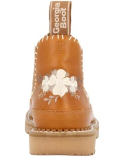 Georgia Boot Women's Floral Chelsea Western Work Boots - Moc Toe -Fashion Shoes Store 2000368746 200 P5