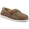 Twisted X Boys' Zero-X Leather Velcro Bomber Casual Shoes - Moc Toe