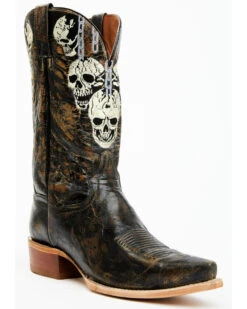 Dan Post Men's 13" Skull Face Tall Western Boot - Snip Toe 15 Dan Post Men's 13" Skull Face Tall Western Boot - Snip Toe -Fashion Shoes Store 2000371041 001 P1