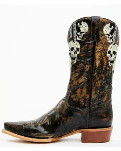 Dan Post Men's 13" Skull Face Tall Western Boot - Snip Toe 11 Dan Post Men's 13" Skull Face Tall Western Boot - Snip Toe -Fashion Shoes Store 2000371041 001 P2