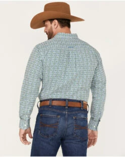 Ariat Men's Berwick Southwestern Print Fitted Button-Down Western Shirt -Fashion Shoes Store 2000371740 100 P4