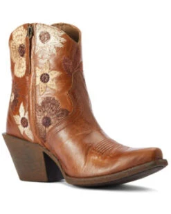 Ariat Women's Florence Tangled Western Fashion Booties - Snip Toe 9 Ariat Women's Florence Tangled Western Fashion Booties - Snip Toe -Fashion Shoes Store 2000372392 200 P1