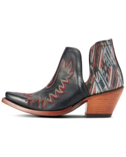 Ariat Women's Dixon Chimayo Cash Roja New Mexico Print Western Booties - Snip Toe -Fashion Shoes Store 2000372411 001 P2