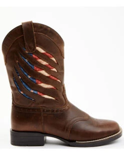 Cody James Boys' Ripped Flag Western Boots - Broad Square Toe -Fashion Shoes Store 2000374842 900 P2