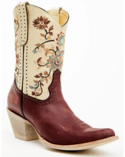 Yippee Ki Yay By Old Gringo Women's Bruni Floral Embroidered Studded Western Boots - Medium Toe -Fashion Shoes Store 2000374913 646 P1