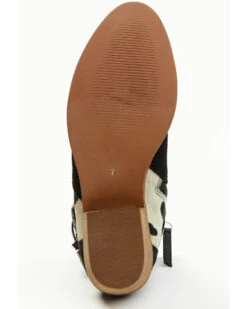 Shyanne Women's Bess Cow Print Western Booties - Round Toe -Fashion Shoes Store 2000375515 001 P7