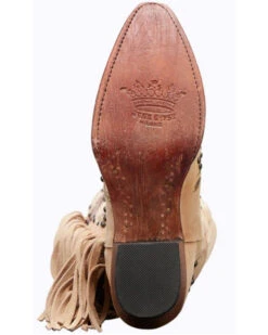 Junk Gypsy By Lane Women's Flora Floral Studded Western Boots - Snip Toe -Fashion Shoes Store 2000375972 103 P7