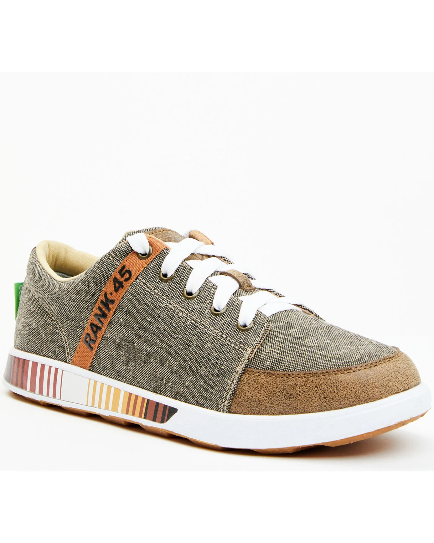 RANK 45 Men's Low Top Casual Shoe - Round Toe 7 RANK 45 Men's Low Top Casual Shoe - Round Toe - Image 5