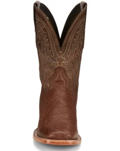 Tony Lama Men's Alamosa Smooth Ostrich Western Boots - Broad Square Toe -Fashion Shoes Store 2000379341 200 P4