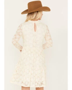 Molly Bracken Women's Long Sleeve Lace Dress