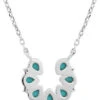 Montana Silversmiths Women's Lucky Seven Turquoise Necklace -Fashion Shoes Store 2000381407 040 P2