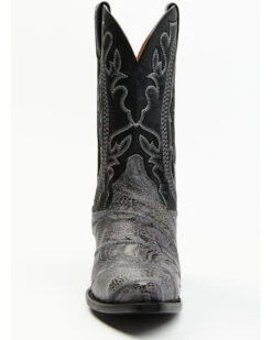 Dan Post Men's Exotic Ostrich Leg Western Boots - Snip Toe -Fashion Shoes Store 2000381702 020 P4