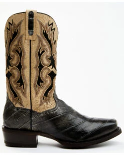 Dan Post Men's Exotic Eel Western Boots - Square Toe -Fashion Shoes Store 2000381736 001 P2