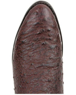 Dan Post Men's 12" Hand Ostrich Quill Exotic Western Boots - Medium Toe -Fashion Shoes Store 2000381787 200 P5