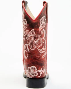 Shyanne Girls' Little Lasy Western Boots - Broad Square Toe