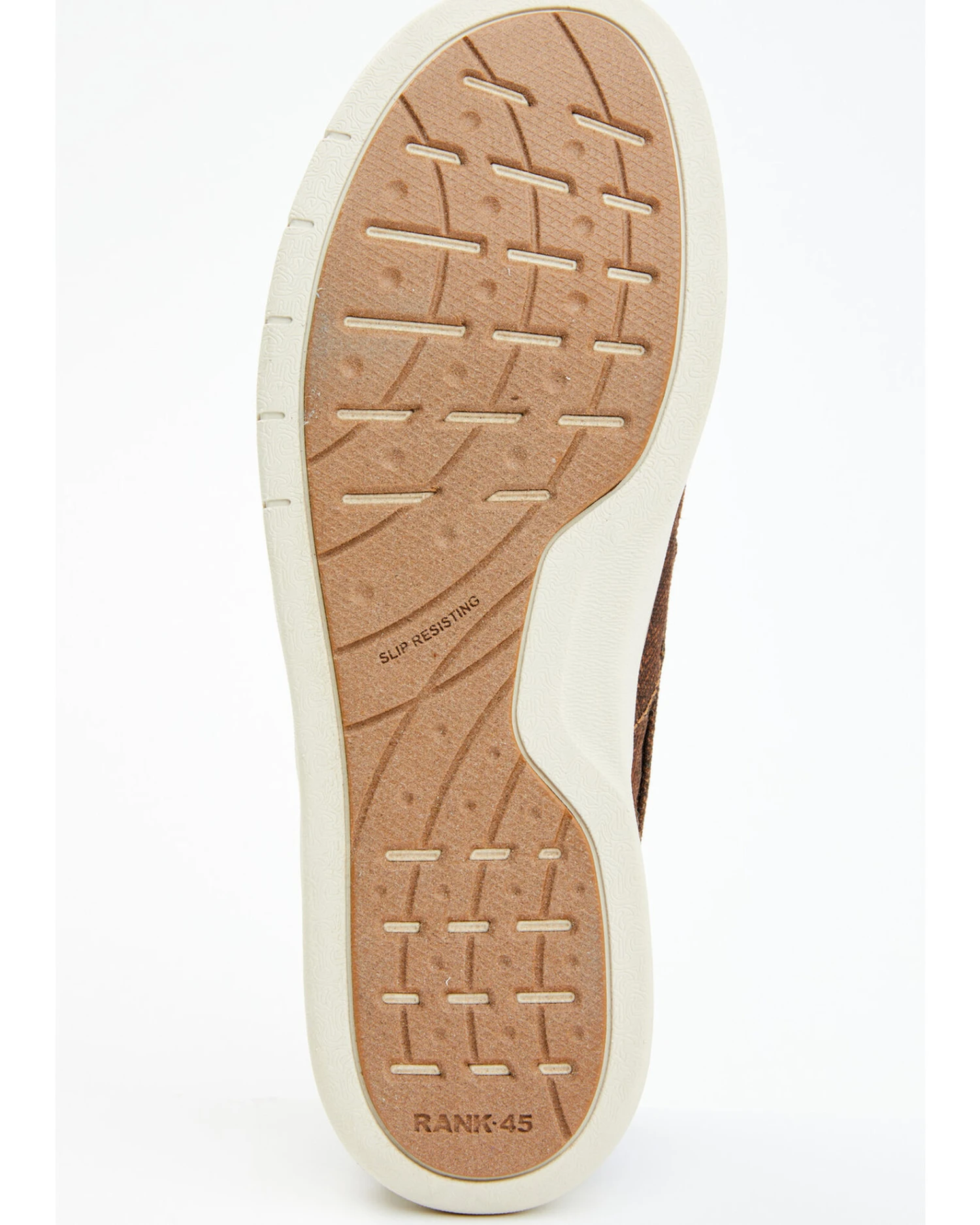 RANK 45 Men's Sanford Herringbone Western Casual Shoes - Moc Toe 3 RANK 45 Men's Sanford Herringbone Western Casual Shoes - Moc Toe