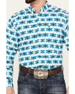 Ariat Men's Levi Classic Fit Long Sleeve Button Down Western Shirt -Fashion Shoes Store 2000384501 100 P3