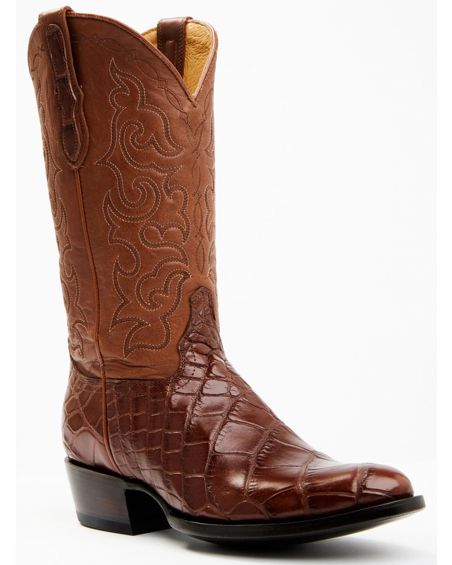 Cody James Men's Exotic American Alligator Western Boots - Medium Toe 3 Cody James Men's Exotic American Alligator Western Boots - Medium Toe