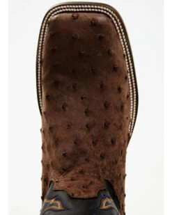Cody James Men's Exotic Full Quill Ostrich Western Boots - Broad Square Toe -Fashion Shoes Store 2000386778 200 P6