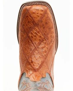 Cody James Men's Exotic Ostrich Western Boots - Broad Square Toe -Fashion Shoes Store 2000386785 235 P6