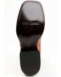 Cody James Men's Exotic Ostrich Western Boots - Broad Square Toe -Fashion Shoes Store 2000386785 235 P7