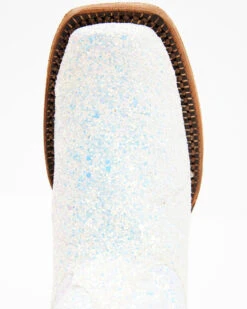 Tanner Mark Girls' Mint Unicorn Western Boots - Square Toe