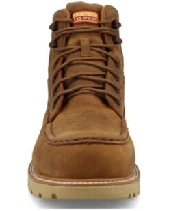 Twisted X Men's 6" Lace-Up Work Boots - Composite Toe -Fashion Shoes Store 2000395519 280 P4