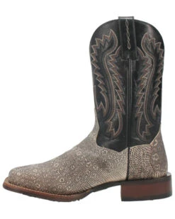 Dan Post Men's Elgin Exotic Lizard Western Boots - Broad Square Toe -Fashion Shoes Store 2000395864 101 P3
