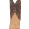 Dan Post Men's Alamosa Full Quill Ostrich Western Performance Boots - Broad Square Toe -Fashion Shoes Store 2000395867 295 P4