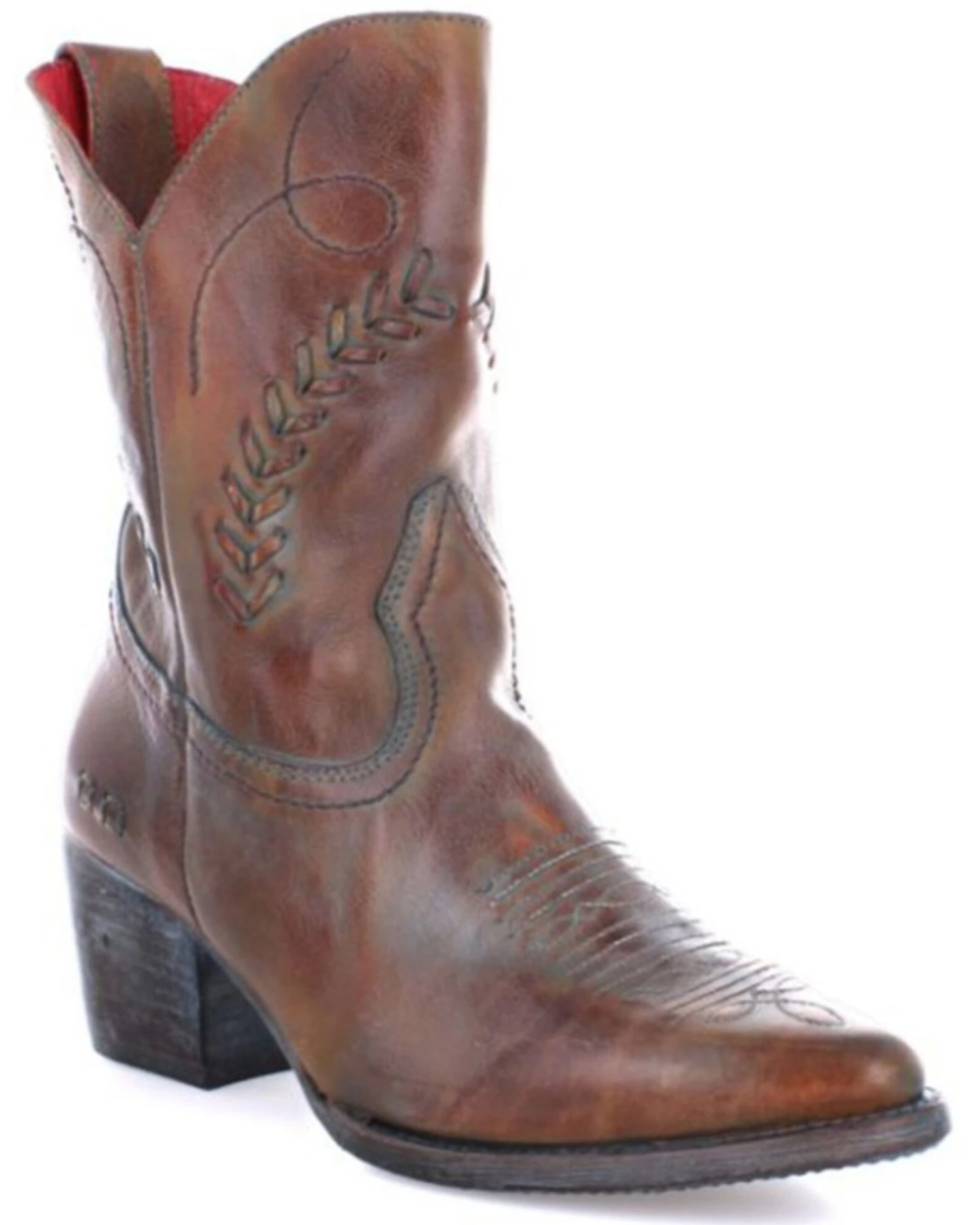 Bed Stu Women's Amanda II Western Booties - Pointed Toe 6 Bed Stu Women's Amanda II Western Booties - Pointed Toe - Image 4