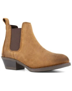 Frye Women's Safety-Crafted Chelsea Work Boots - Steel Toe -Fashion Shoes Store 2000399413 201 P1